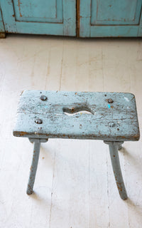 Antique Swedish Milking Stool