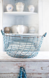 Vintage Swedish Apple Basket