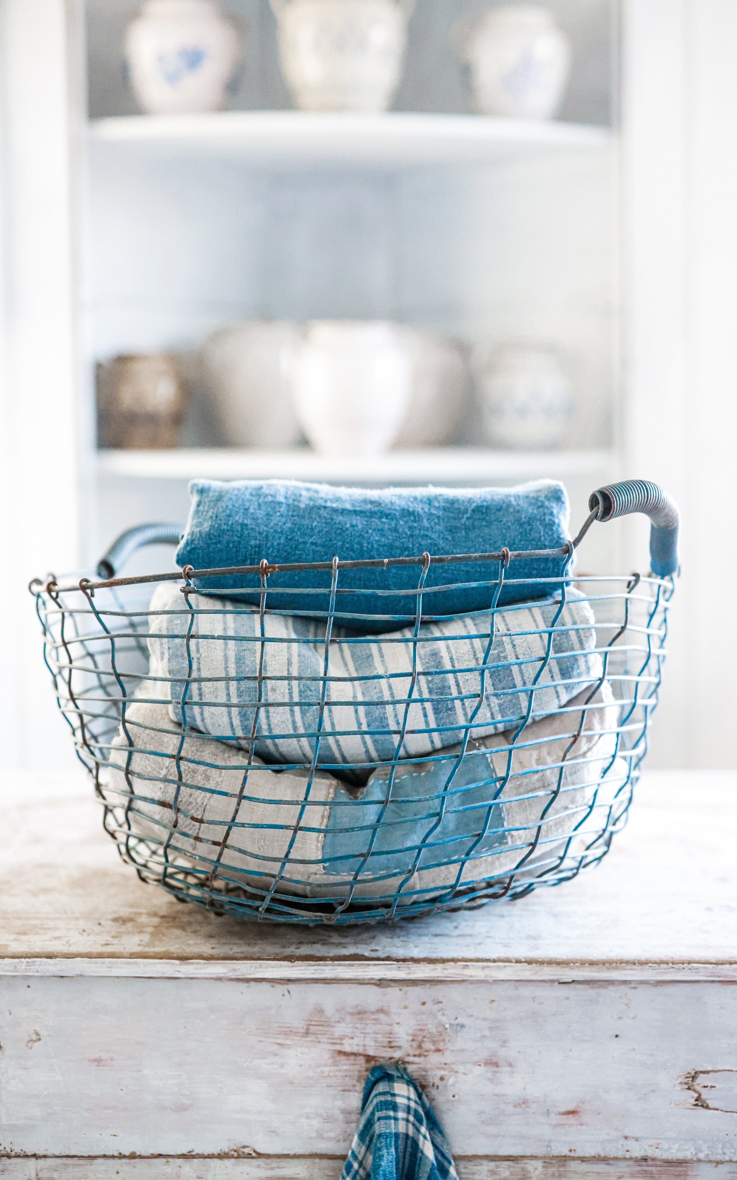 Vintage Swedish Apple Basket