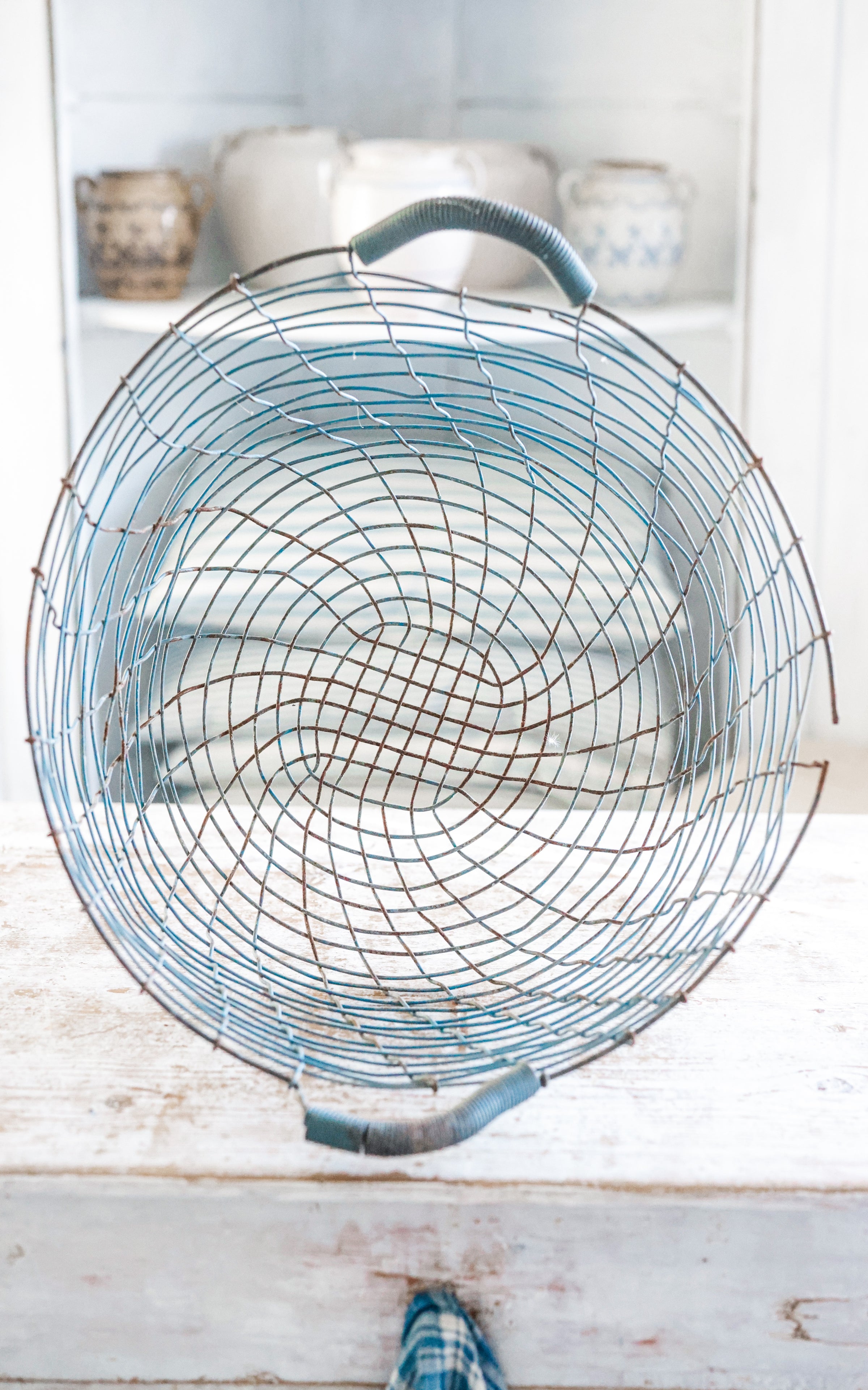Vintage Swedish Apple Basket
