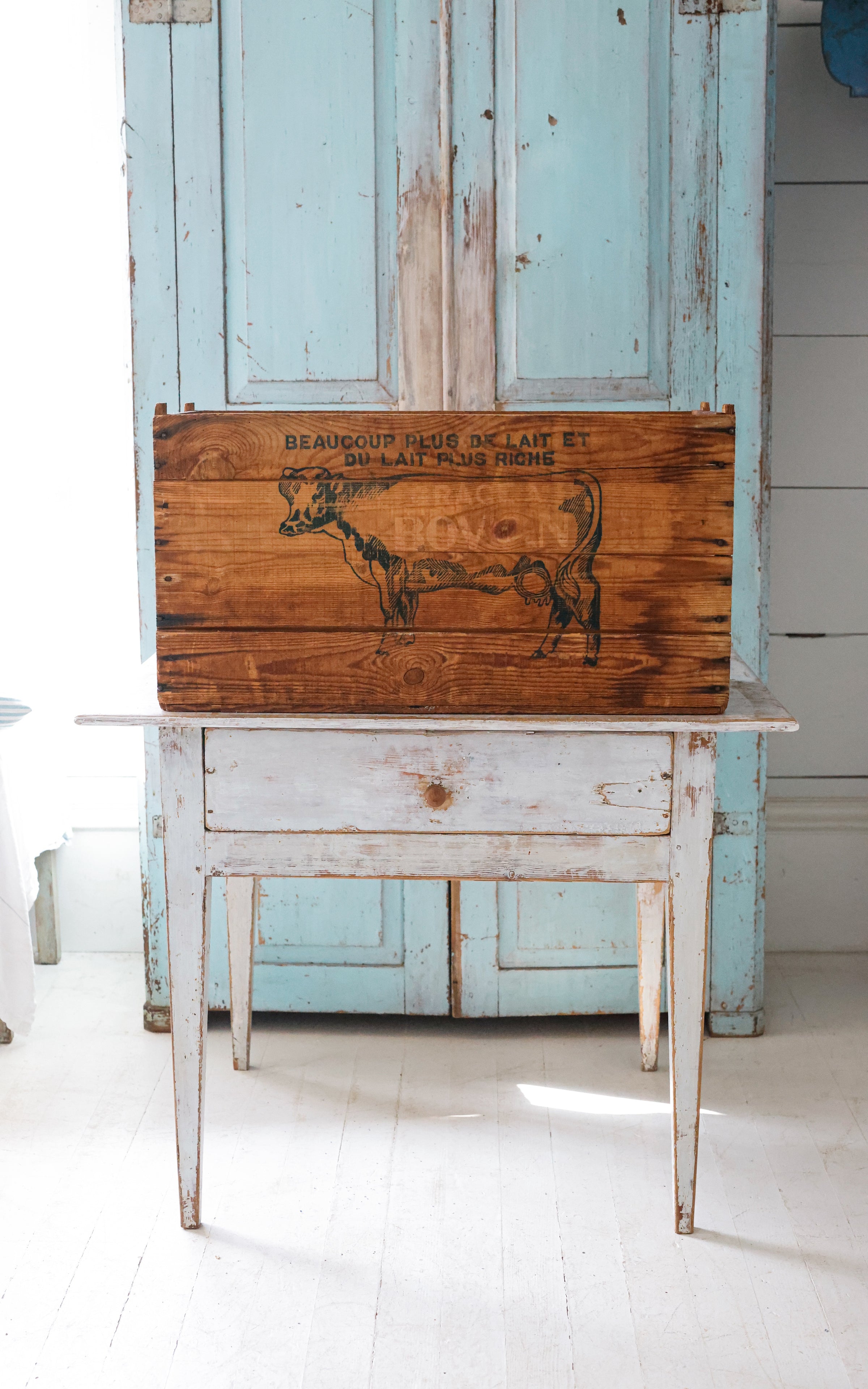 Vintage Belgian Crate