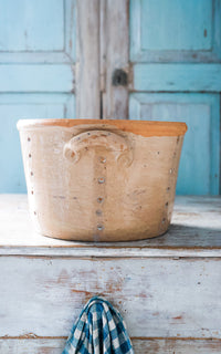 Extra Large Vintage French Cheese Mold