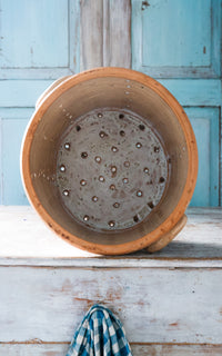Extra Large Vintage French Cheese Mold