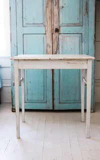 Vintage Swedish Light Gray Table