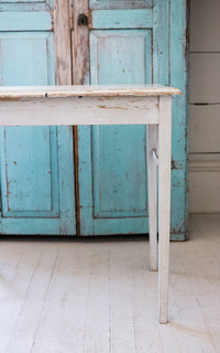 Vintage Swedish Light Gray Table