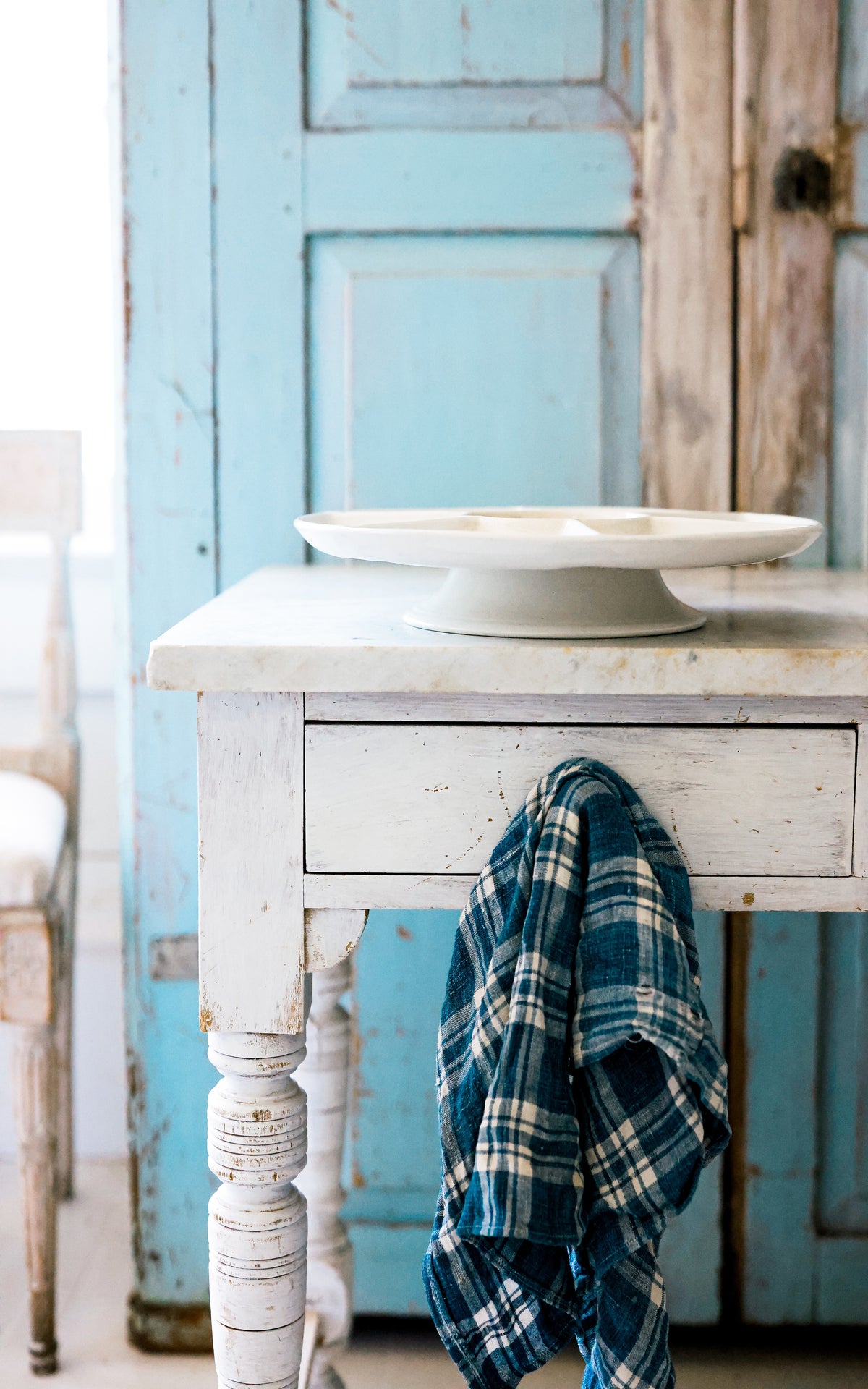 Vintage French Ironstone Stand