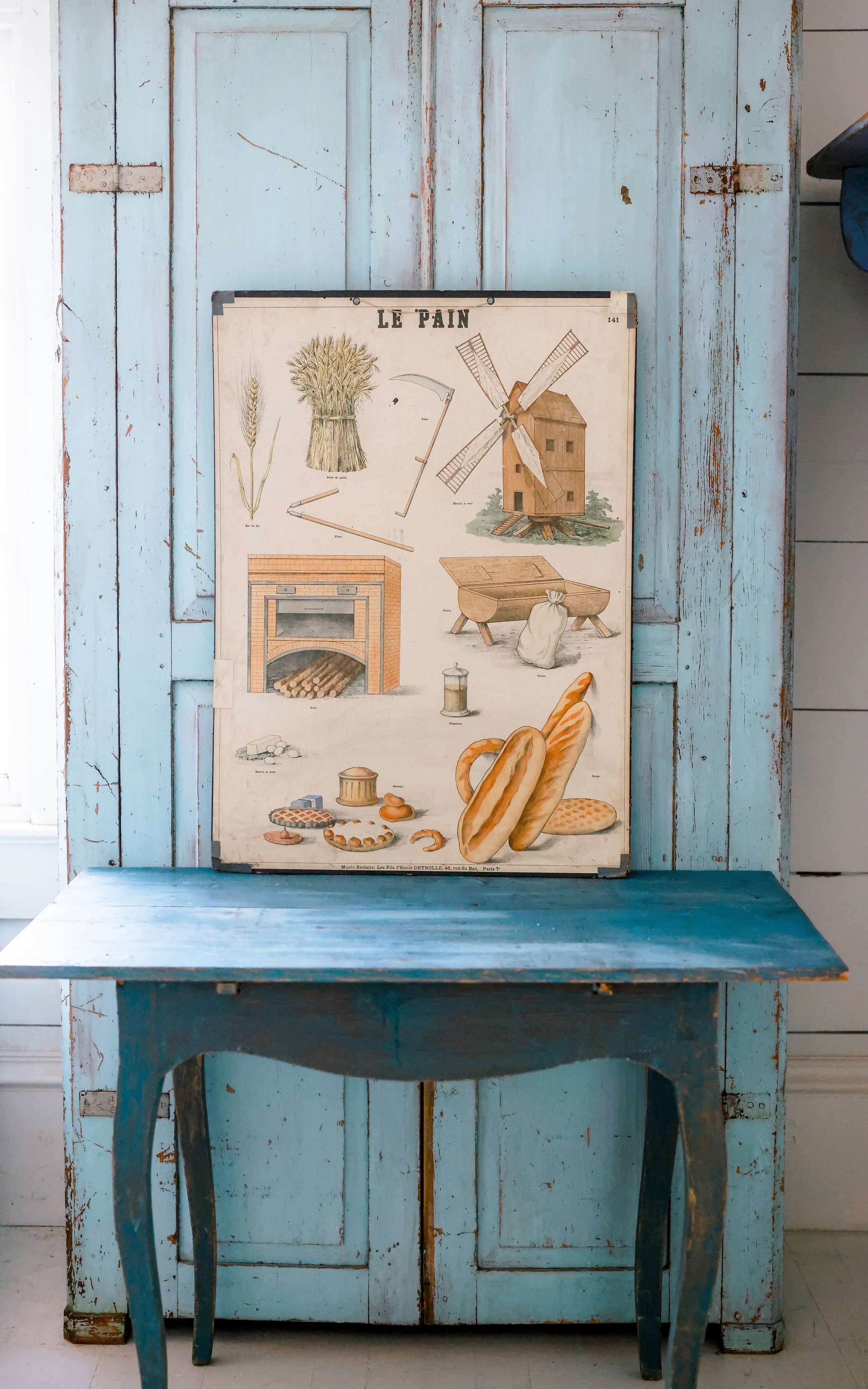 Vintage French Poster Board
