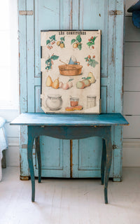 Vintage French School Poster Board