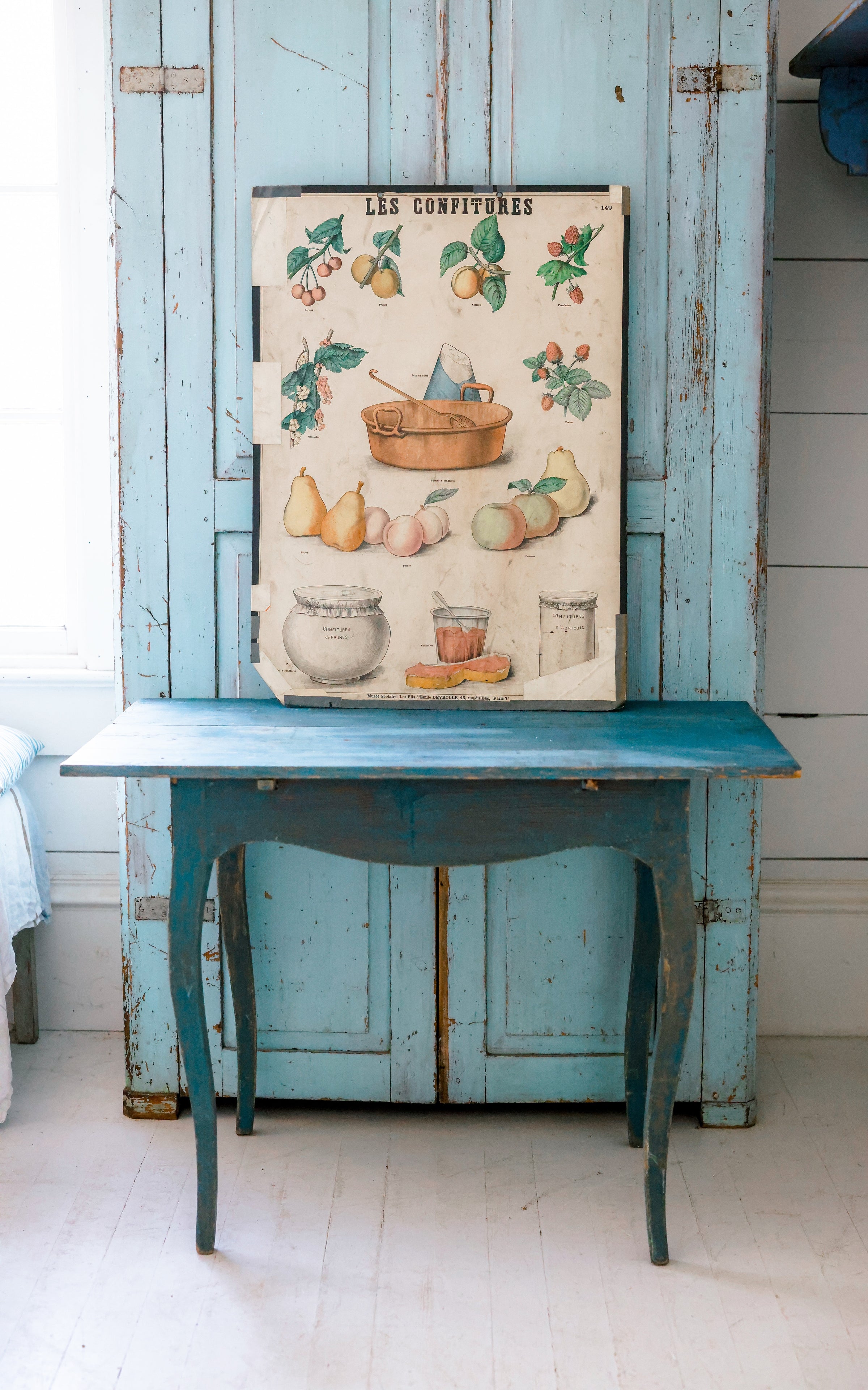 Vintage French School Poster Board
