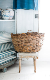 Large Vintage Swedish Basket