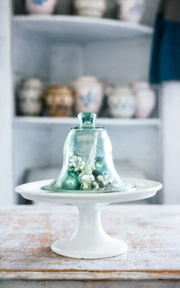 Vintage Dutch Ironstone Cake Stand