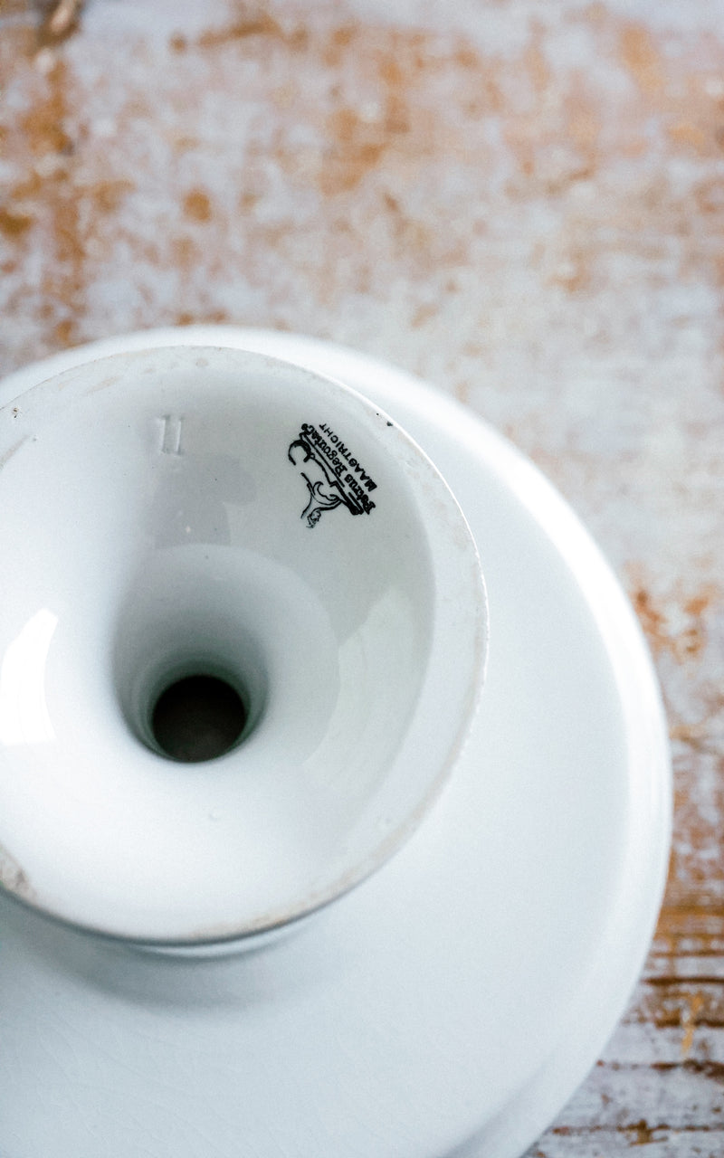 Vintage Dutch Ironstone Cake Stand