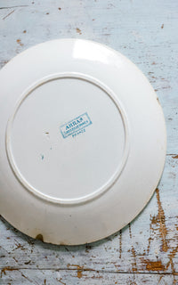 Vintage French Stoneware Plate