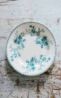 Vintage French Stoneware Plate
