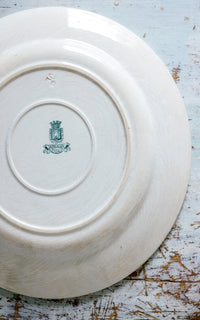 Vintage French Stoneware Plate