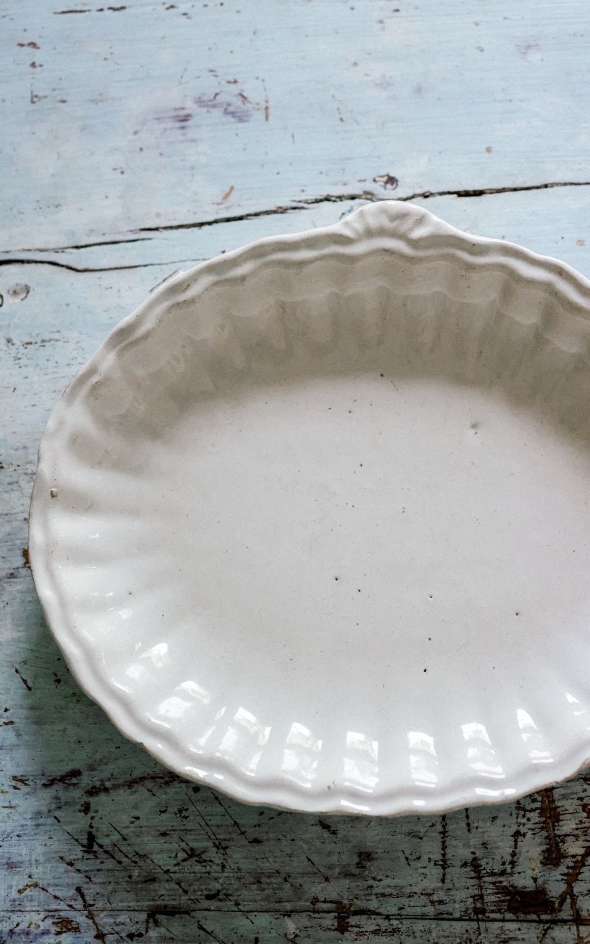 Vintage French Stoneware Platter