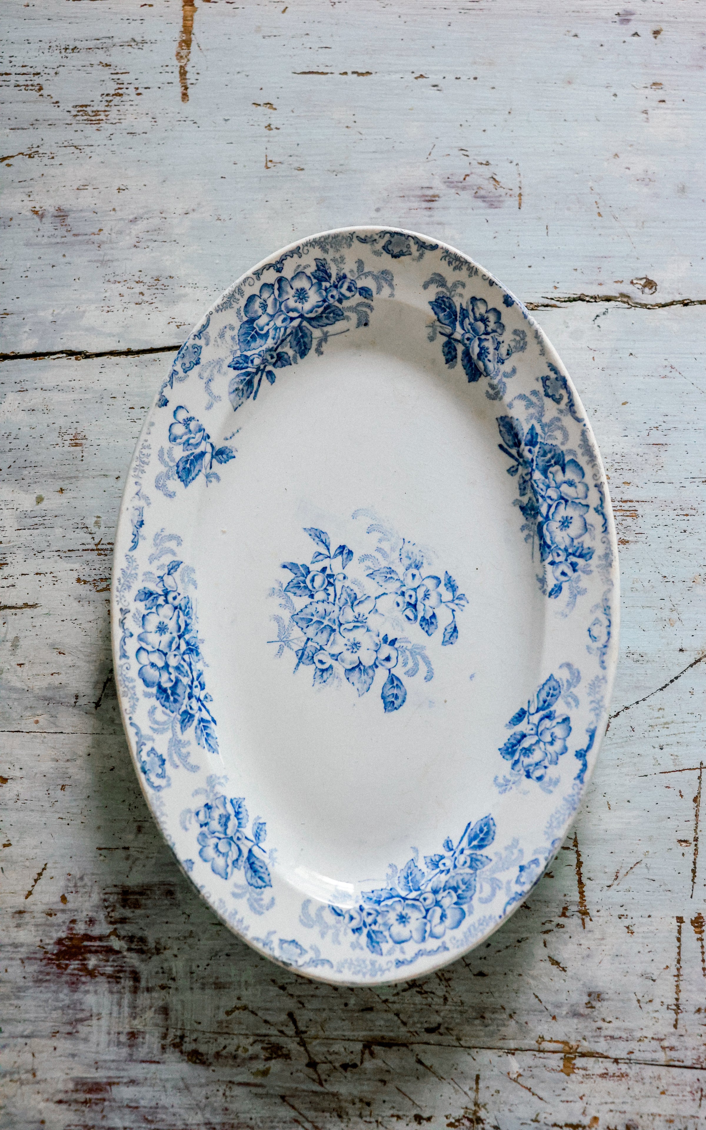 Vintage French Stoneware Platter