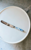 Large Vintage French Stoneware Cake Stand