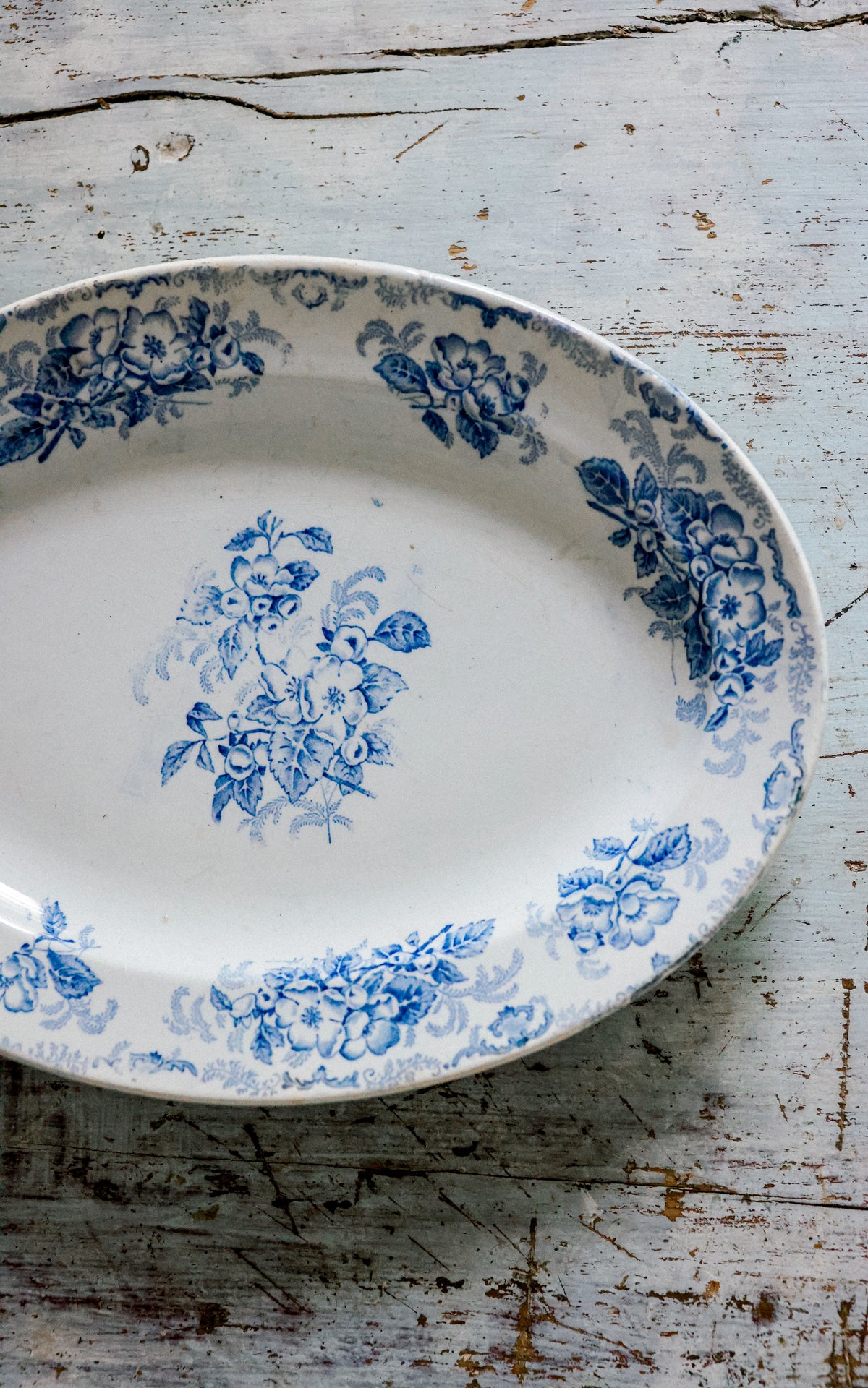 Vintage French Stoneware Platter