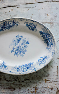 Vintage French Stoneware Platter