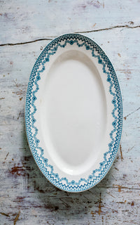 Vintage French Stoneware Platter