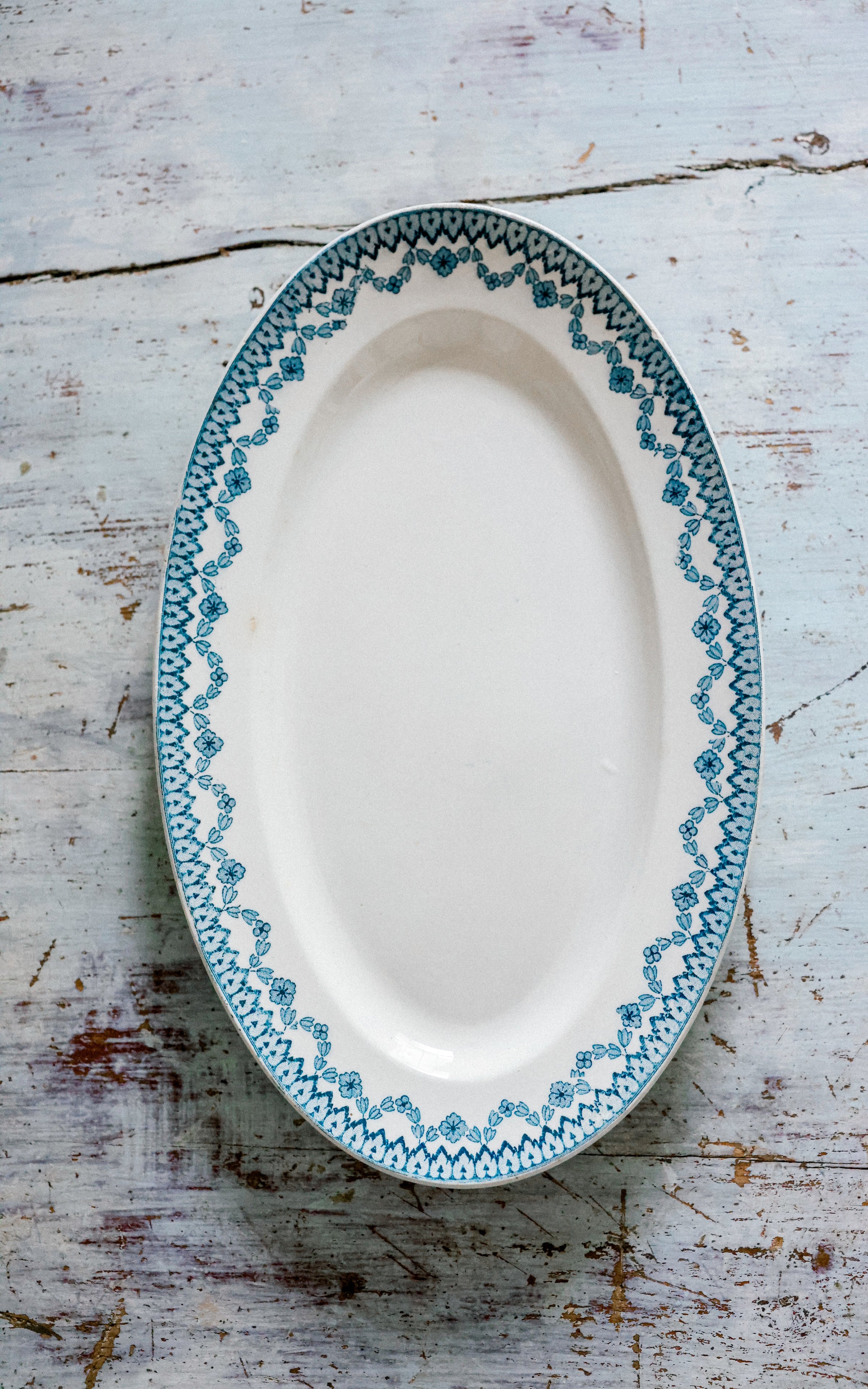 Vintage French Stoneware Platter