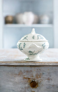 Petite vintage French Stoneware Tureen