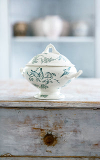 Petite vintage French Stoneware Tureen