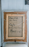 Vintage French Oil Painting on Canvas
