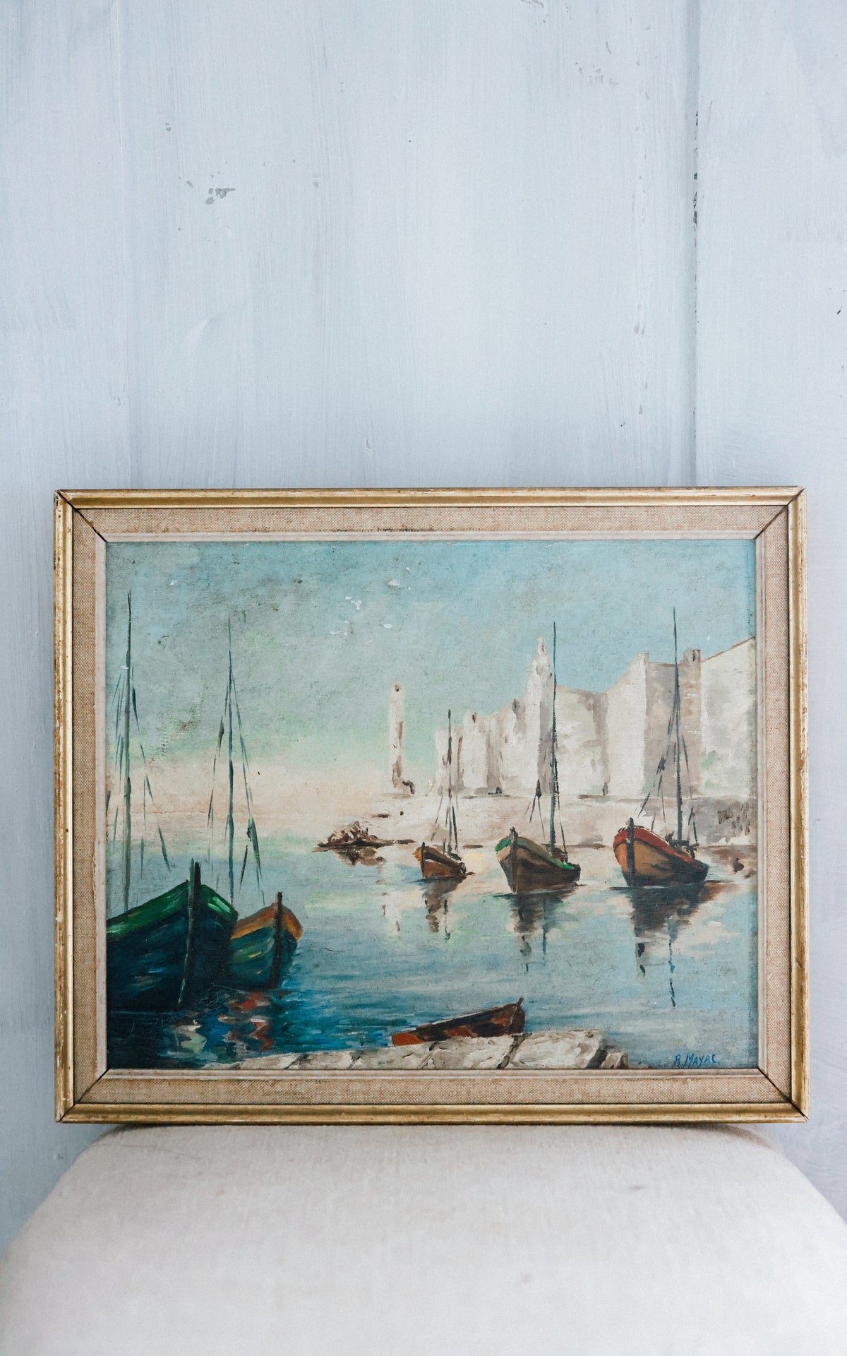 Vintage French Painting