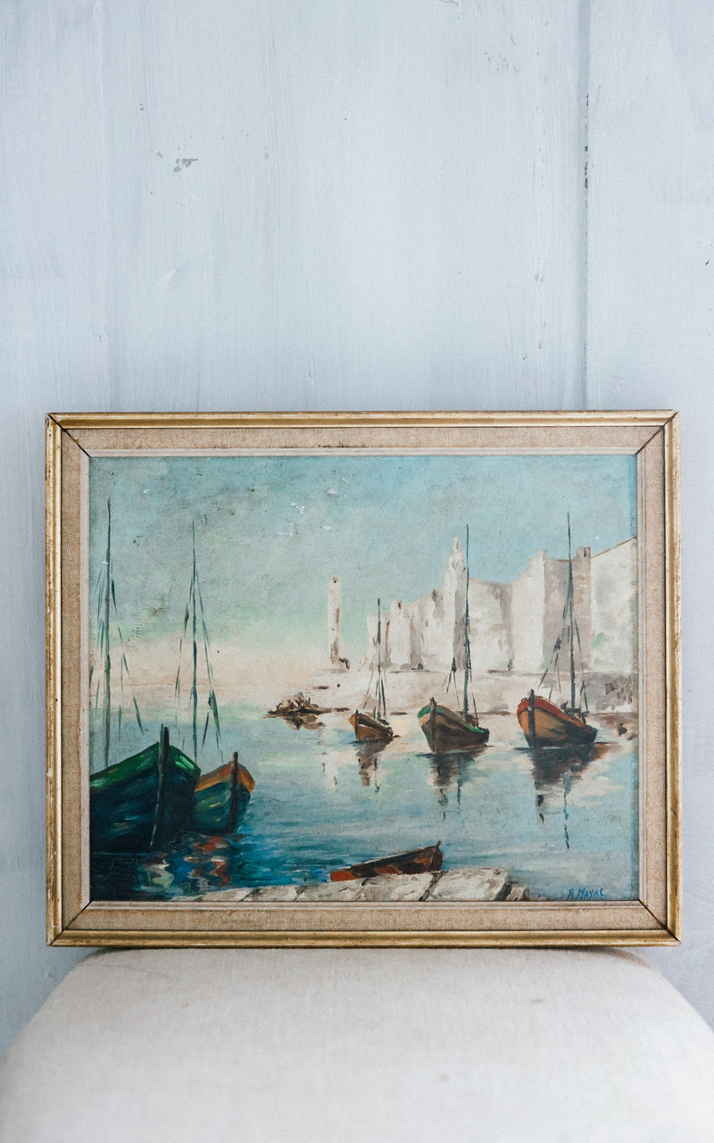 Vintage French Painting