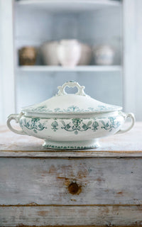 Vintage French Stoneware Tureen