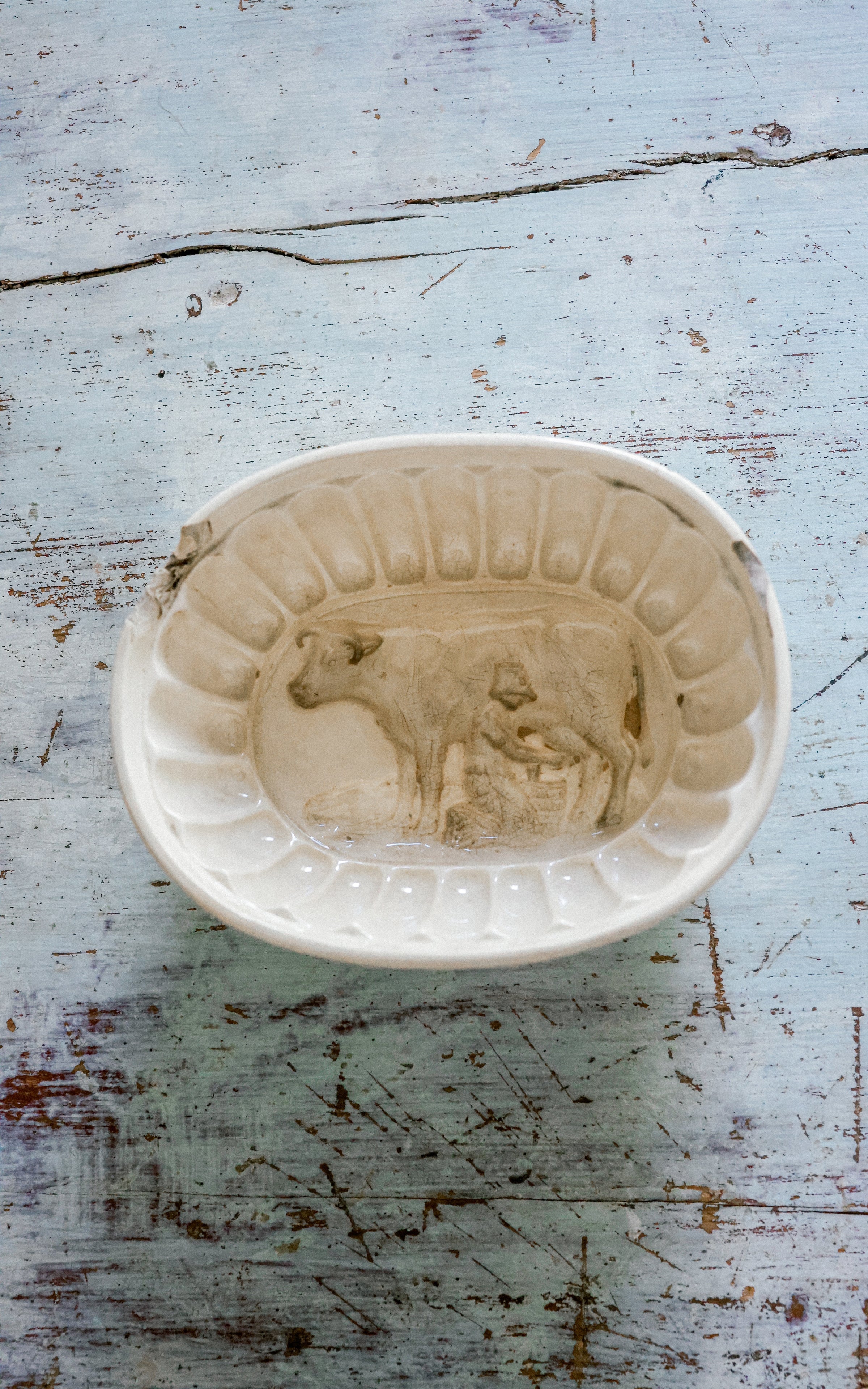 Antique French Ironstone Mold
