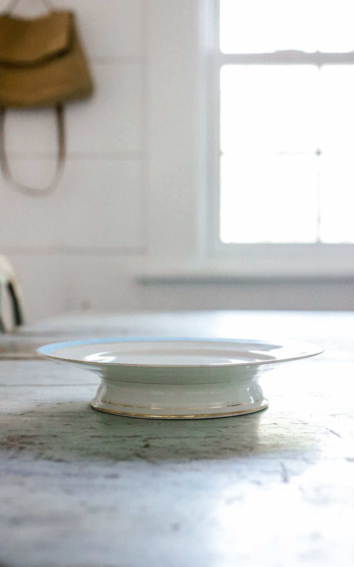 Vintage French Cake Plate