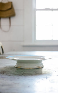 Vintage French Cake Plate