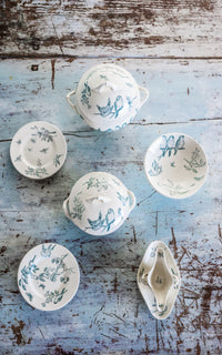 Petite Vintage French Stoneware Tureen