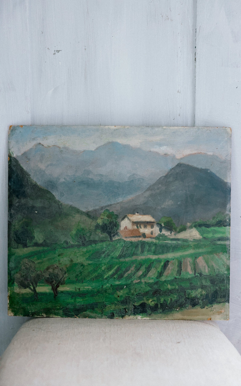 Vintage French Painting