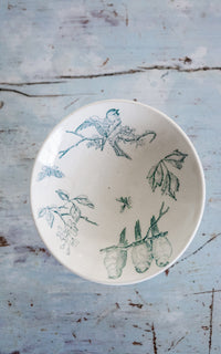 Petite Vintage French Stoneware Compote