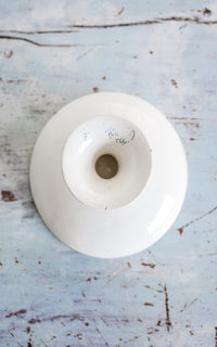 Petite Vintage French Stoneware Compote