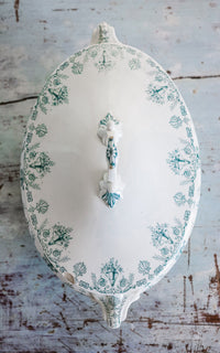 Vintage French Stoneware Tureen