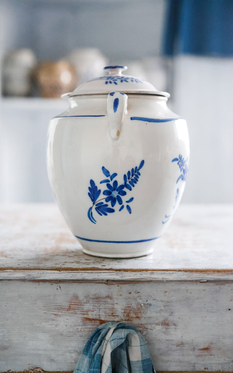 Vintage French Stoneware Pot