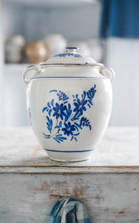 Vintage French Stoneware Pot