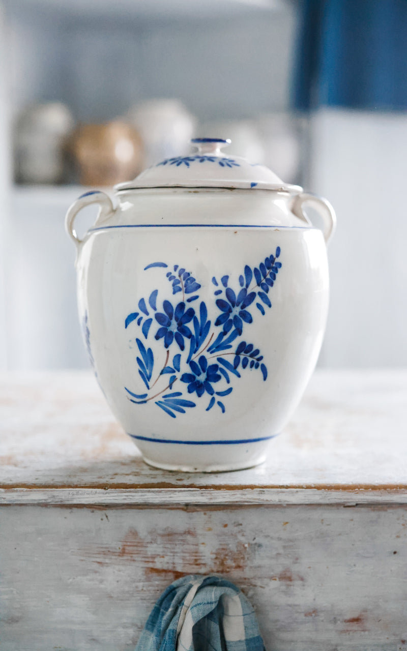 Vintage French Stoneware Pot