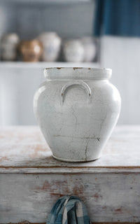 Vintage French Stoneware Crock