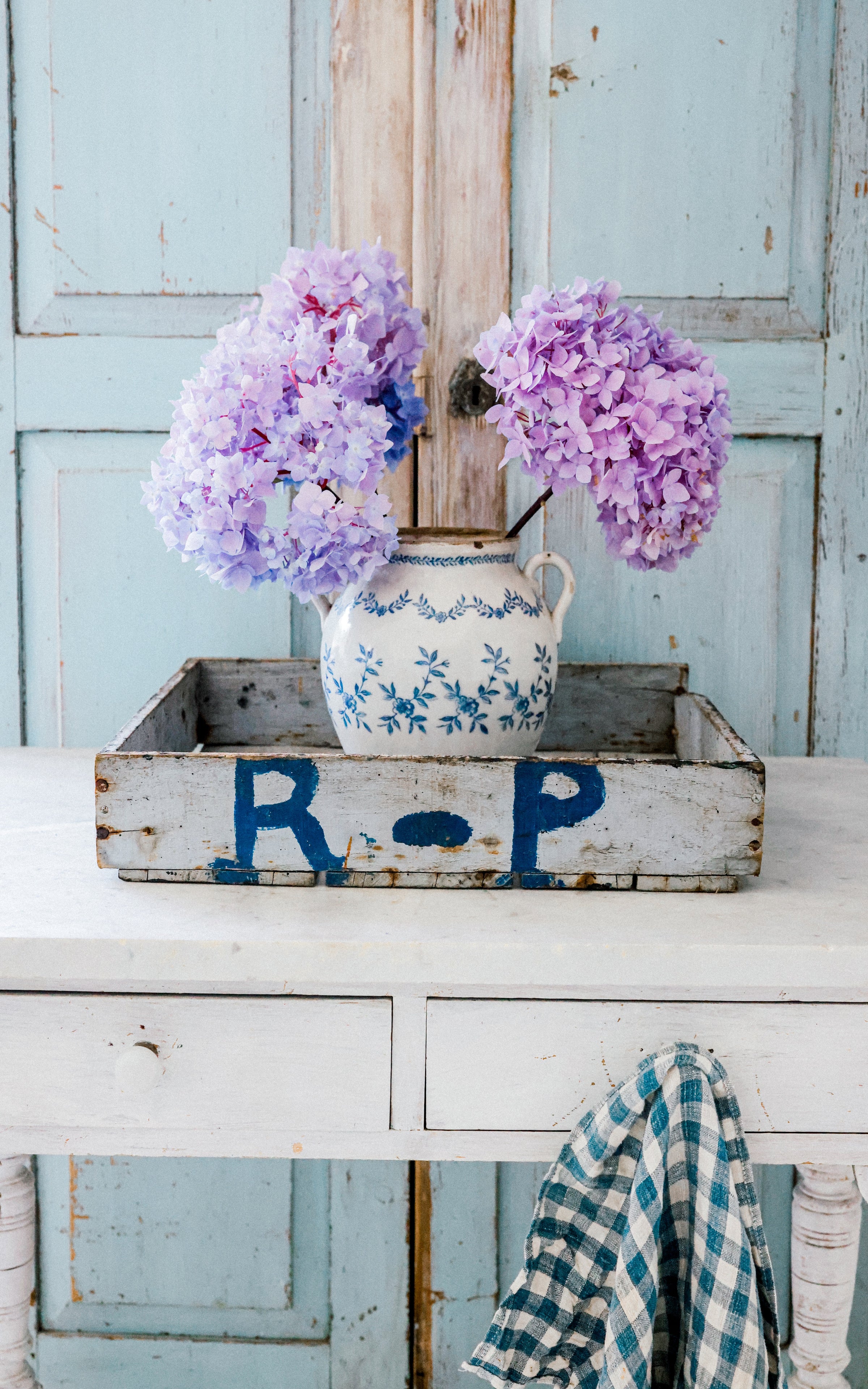 Vintage French Crate