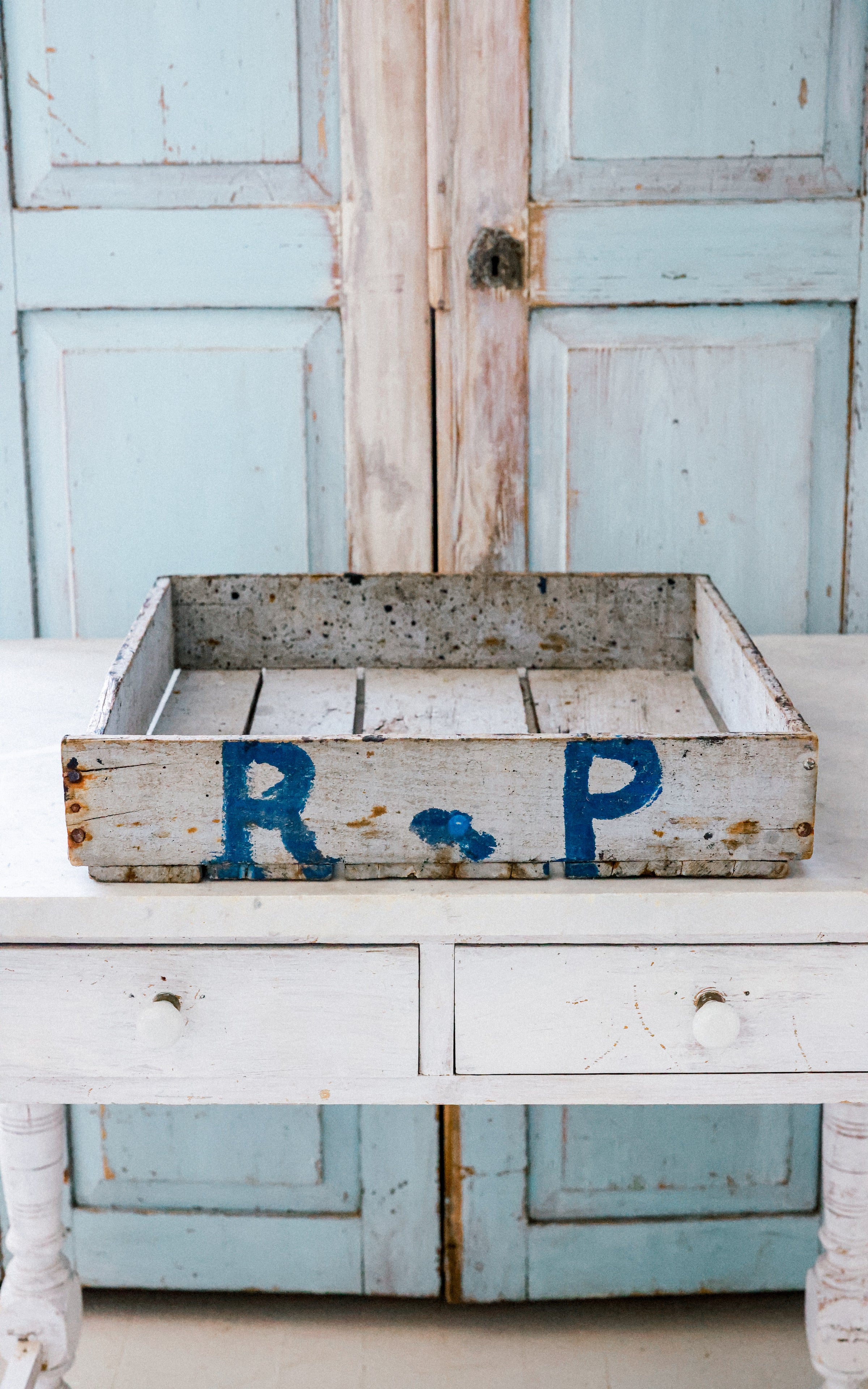 Vintage French Crate