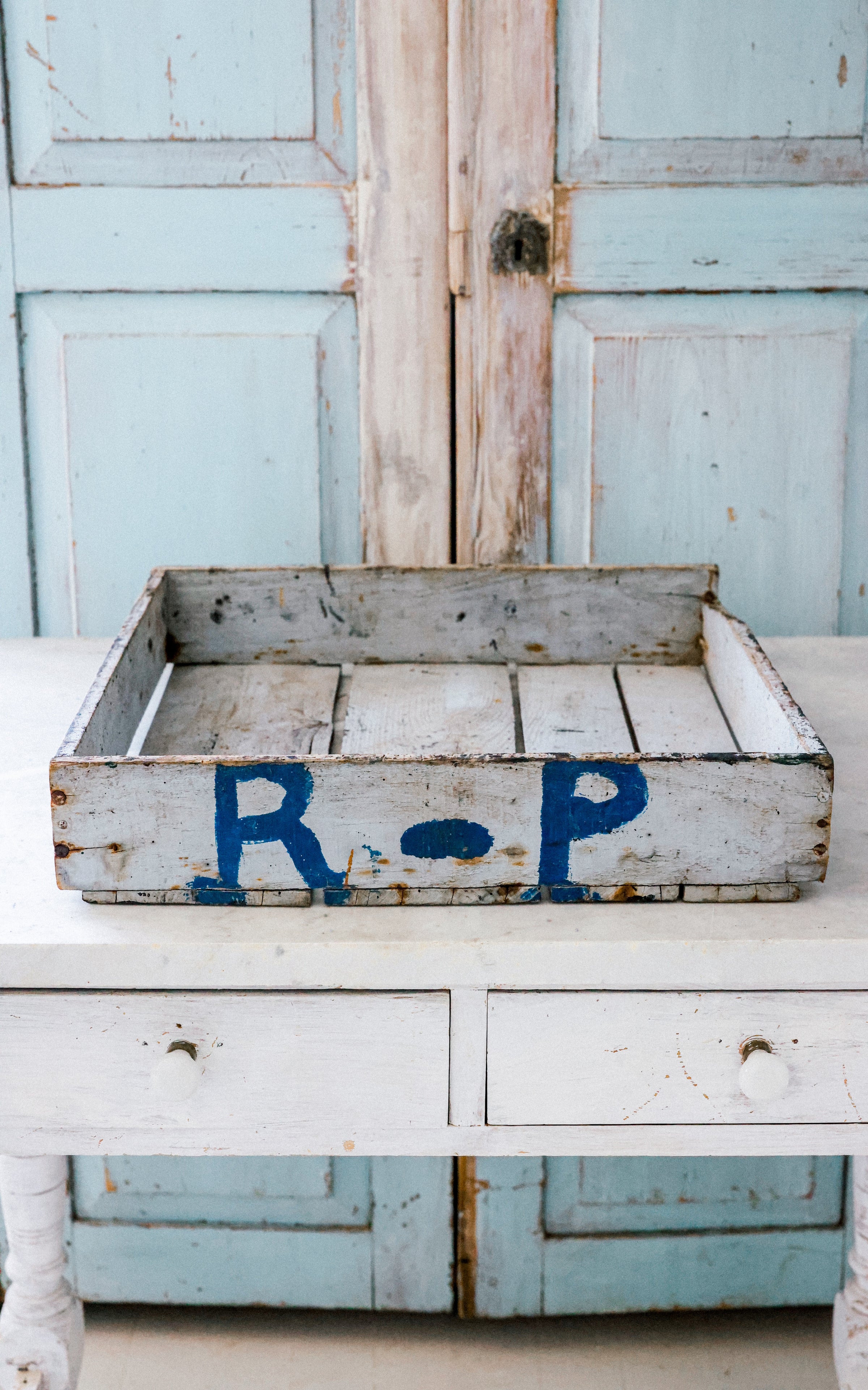 Vintage French Crate