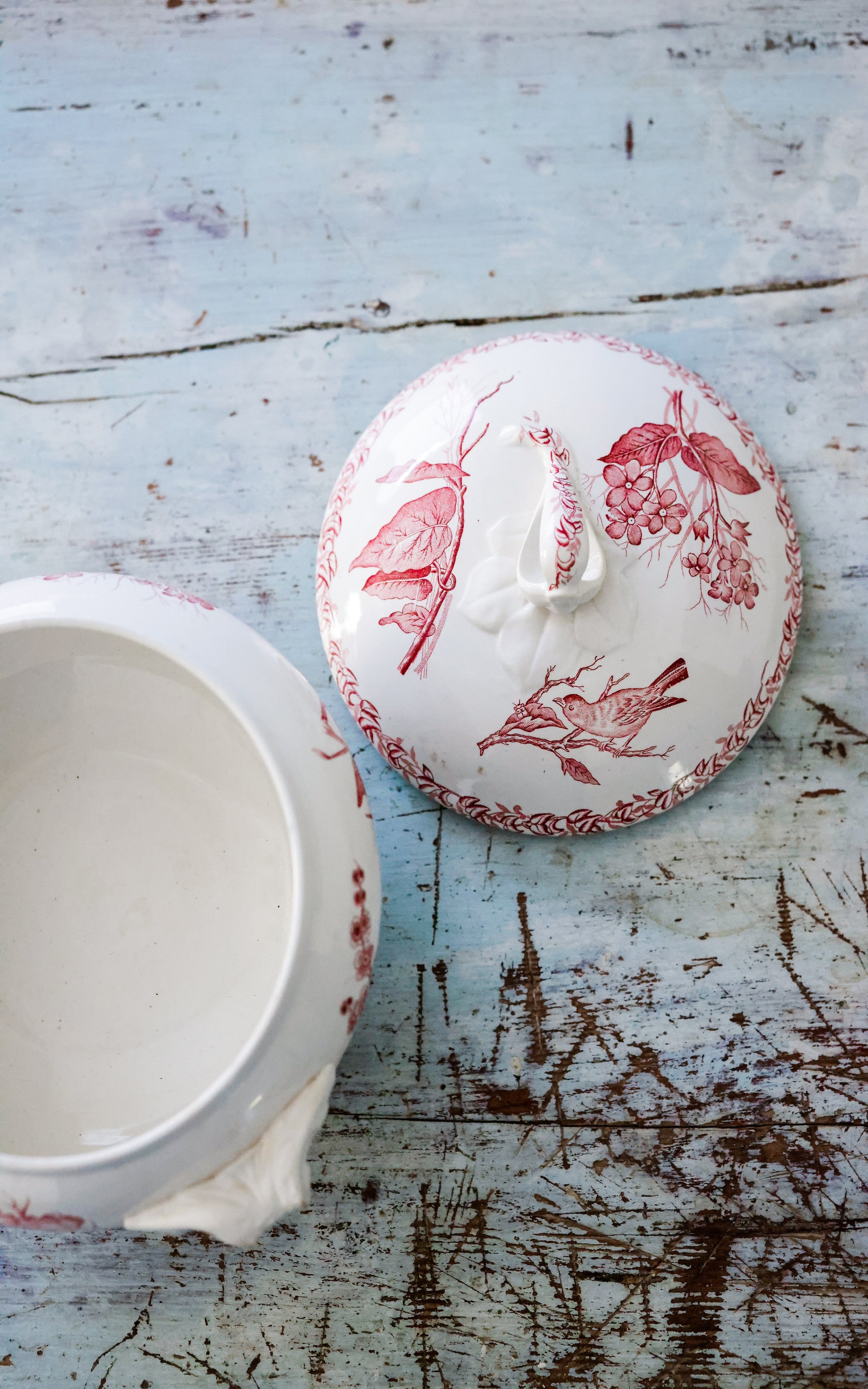 Vintage French Stoneware Tureen