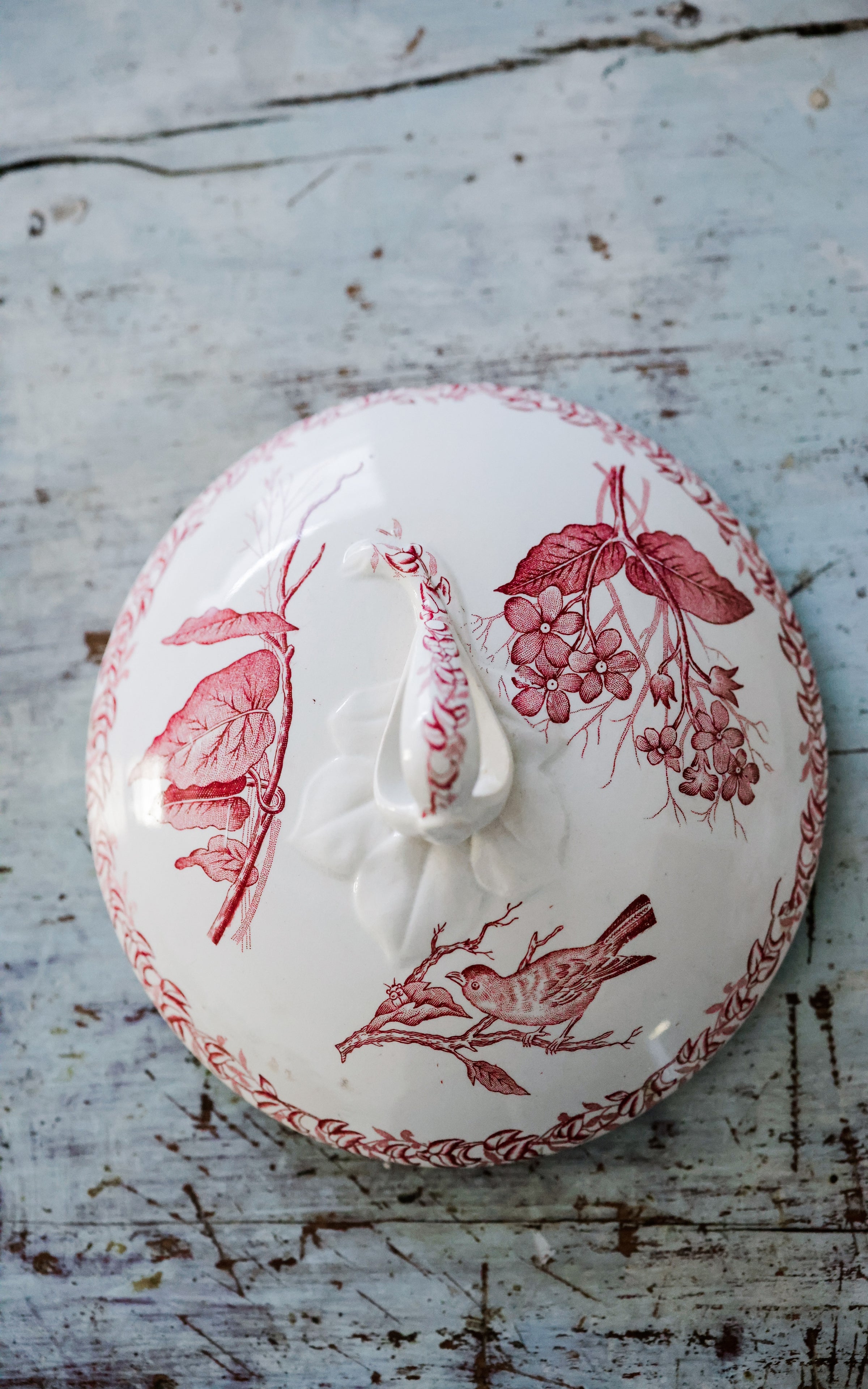 Vintage French Stoneware Tureen