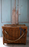 Vintage French Fishing Basket